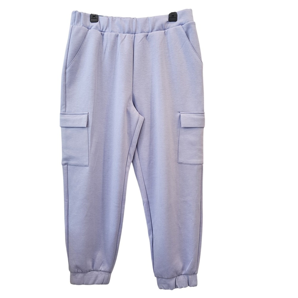 Express Large Cargo Jogger Heavy Duty Lilac Purple Womens NWT